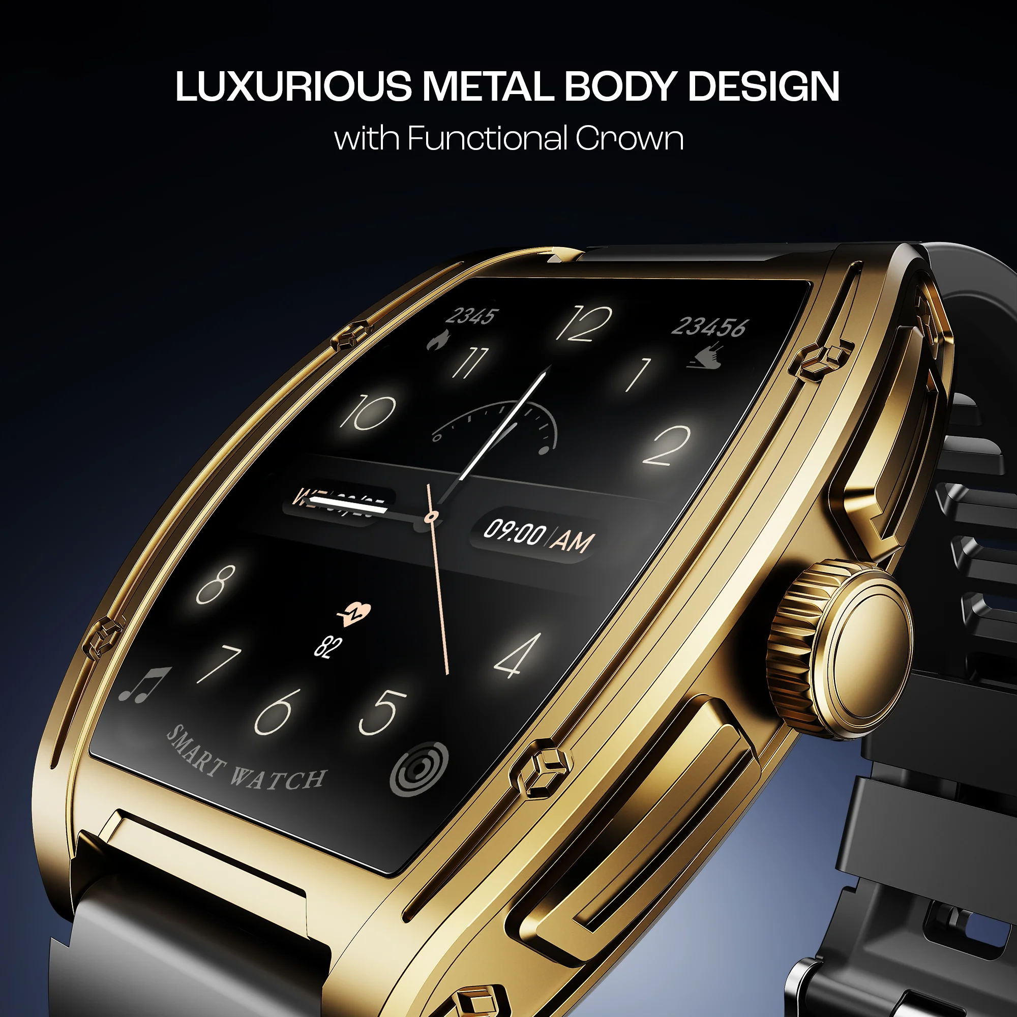 boAt Enigma Ascend | Smartwatch with 1.75" HD Display, Functional Crown, Luxurious Metal Body, 100+ Sports Modes - Image 25