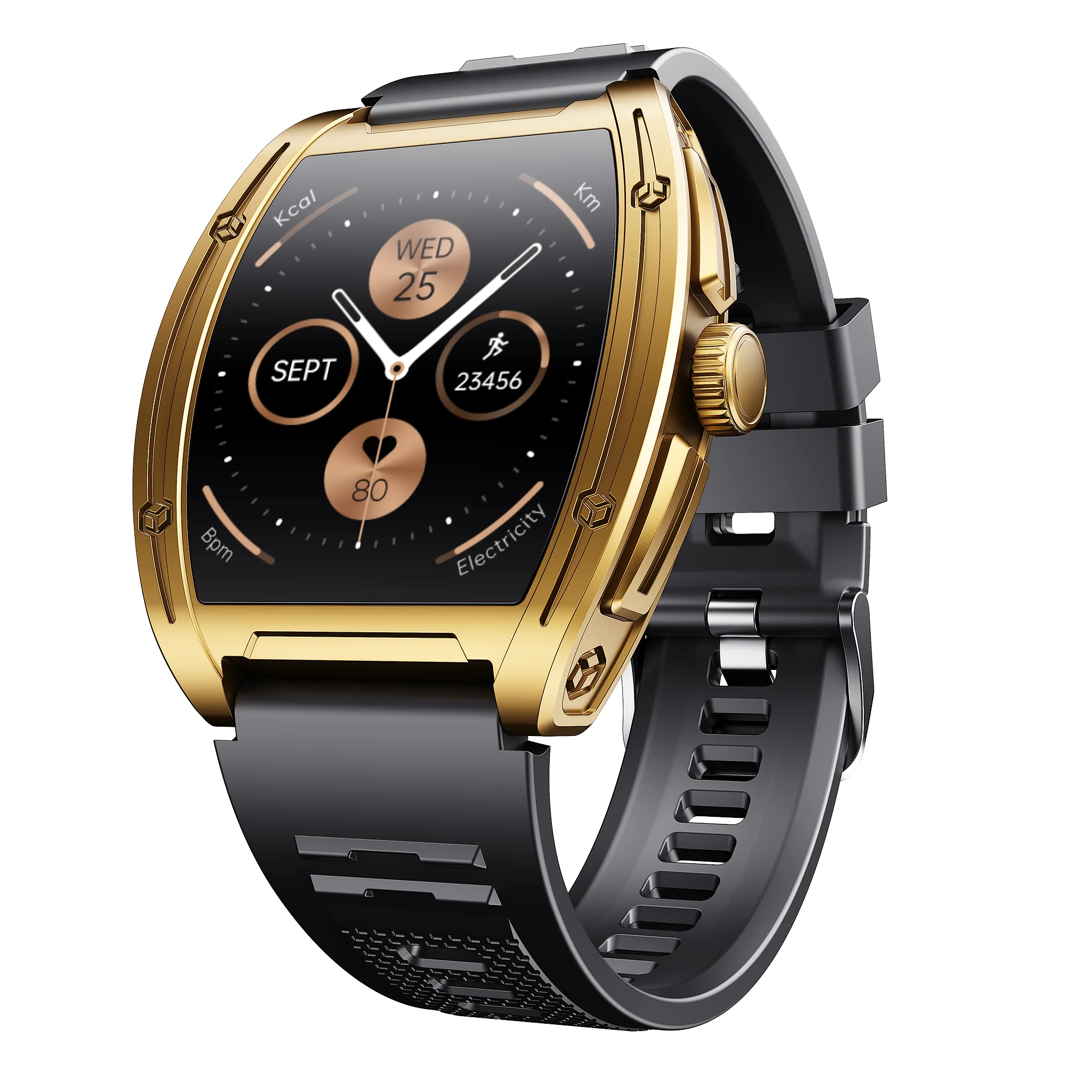 boAt Enigma Ascend | Smartwatch with 1.75" HD Display, Functional Crown, Luxurious Metal Body, 100+ Sports Modes - Image 3