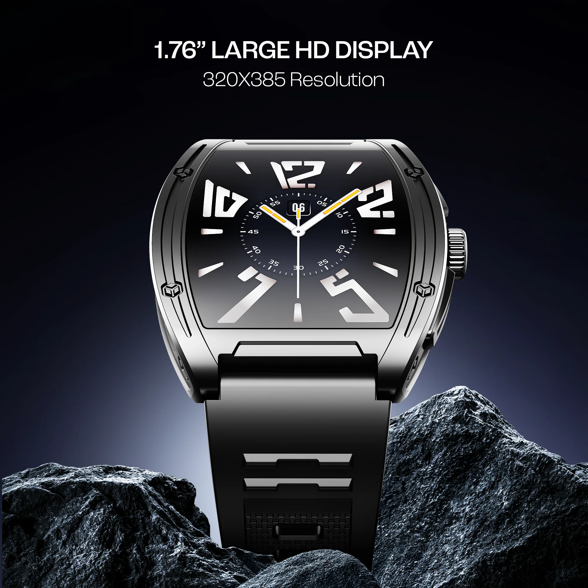 boAt Enigma Ascend | Smartwatch with 1.75" HD Display, Functional Crown, Luxurious Metal Body, 100+ Sports Modes - Image 4