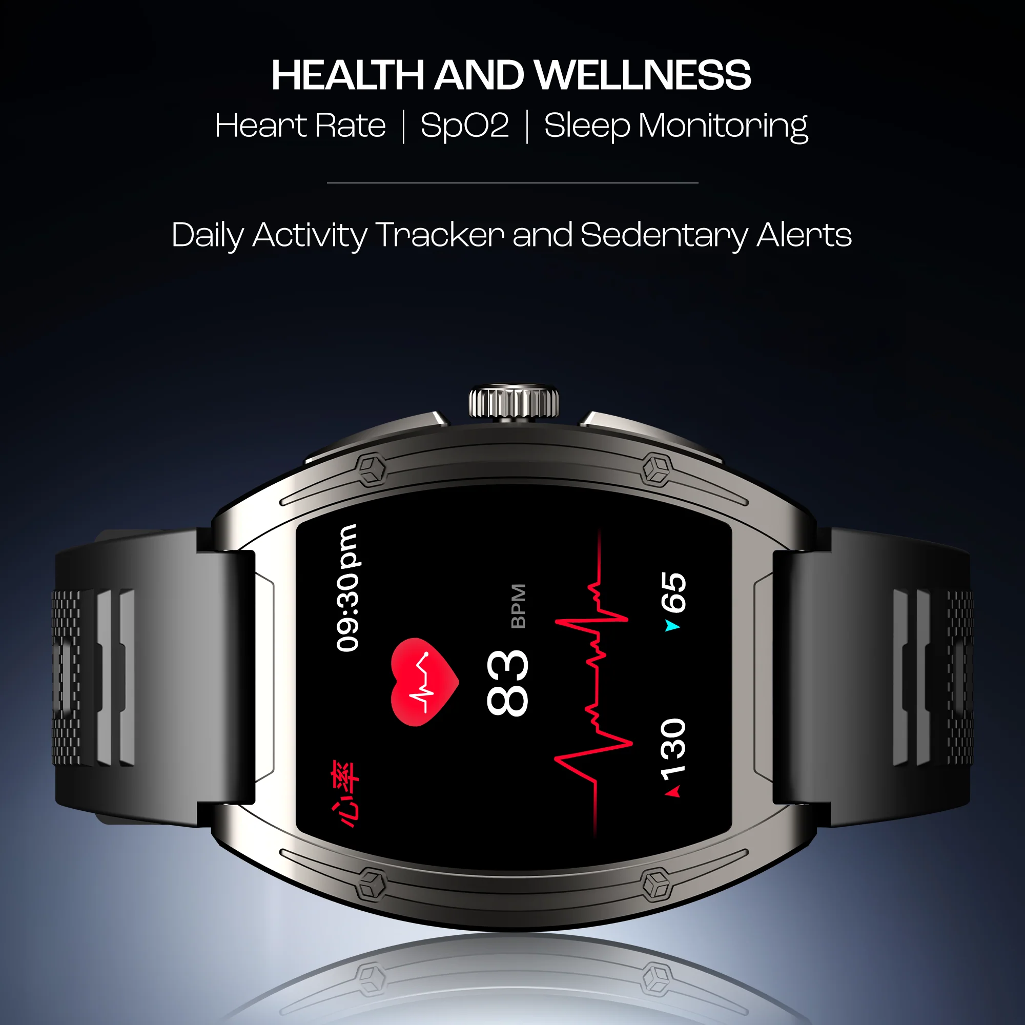 boAt Enigma Ascend | Smartwatch with 1.75" HD Display, Functional Crown, Luxurious Metal Body, 100+ Sports Modes - Image 6