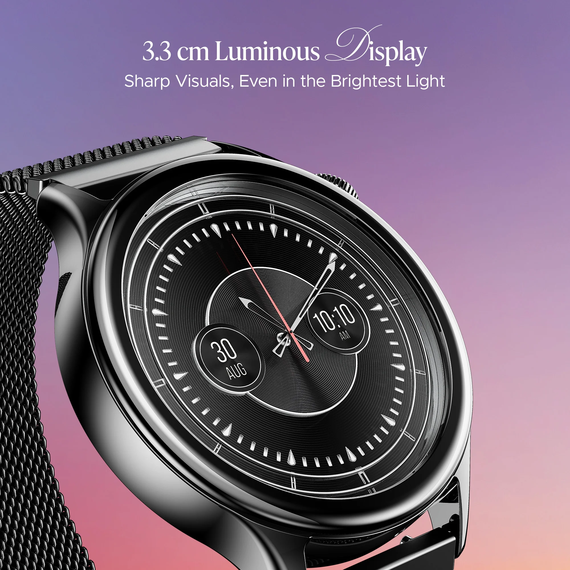 boAt Enigma Daze | Smartwatch with 1.3" Luminous Display, Functional Crown, SOS with Location Tracking, Watch Face Studio - Image 5