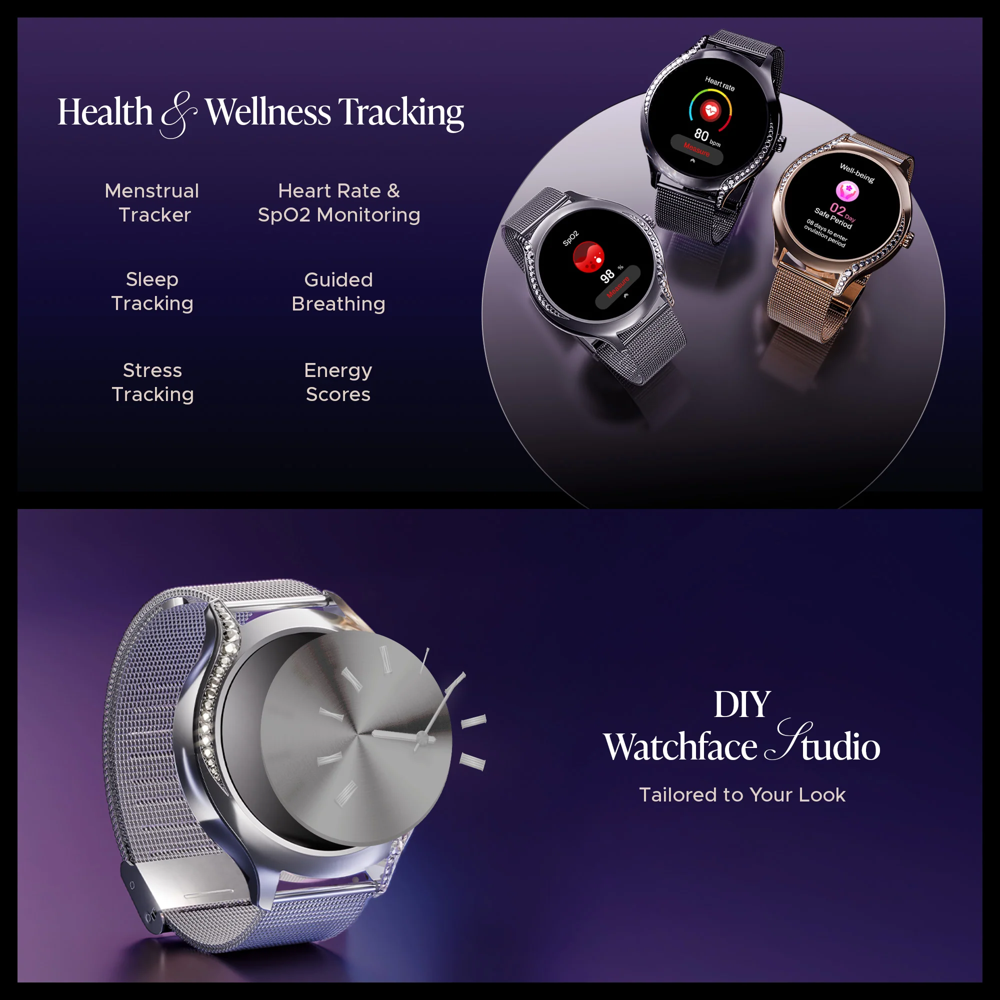 boAt Enigma Gem | Smartwatch with 1.19" AMOLED Display, SOS with Location Tracking, Single Chip BT Calling - Image 15