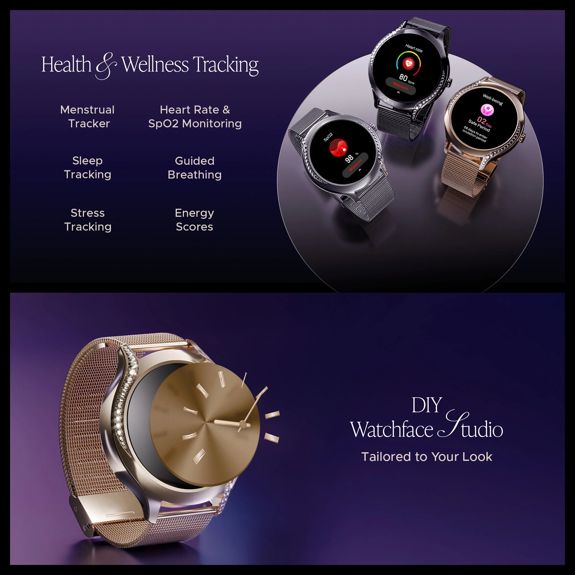 boAt Enigma Gem | Smartwatch with 1.19" AMOLED Display, SOS with Location Tracking, Single Chip BT Calling - Image 23