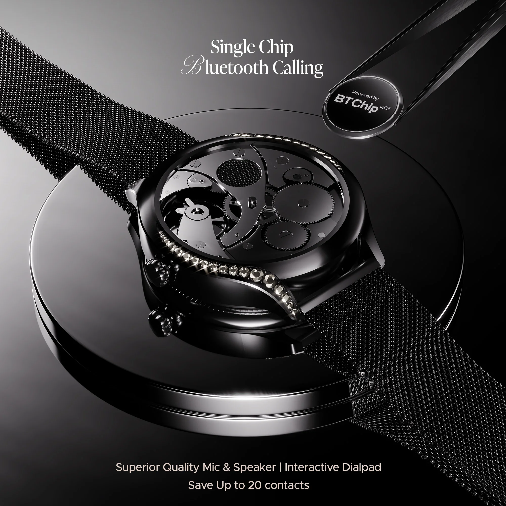 boAt Enigma Gem | Smartwatch with 1.19" AMOLED Display, SOS with Location Tracking, Single Chip BT Calling - Image 6