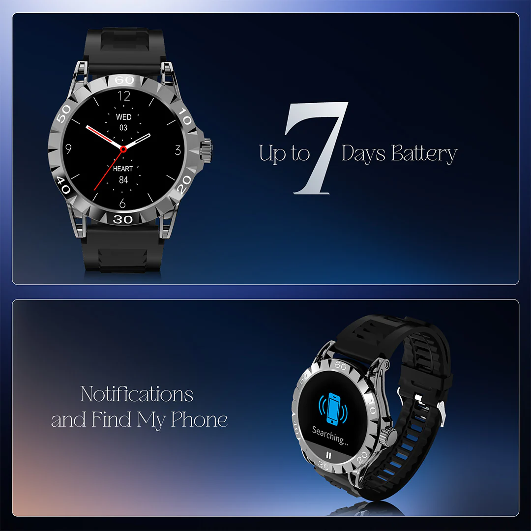 boAt Enigma Orion | Smartwatch with 1.39" HD Display, AI Voice Assistant, HR, SpO2 & Stress Monitoring, Sleep Monitor - Image 20