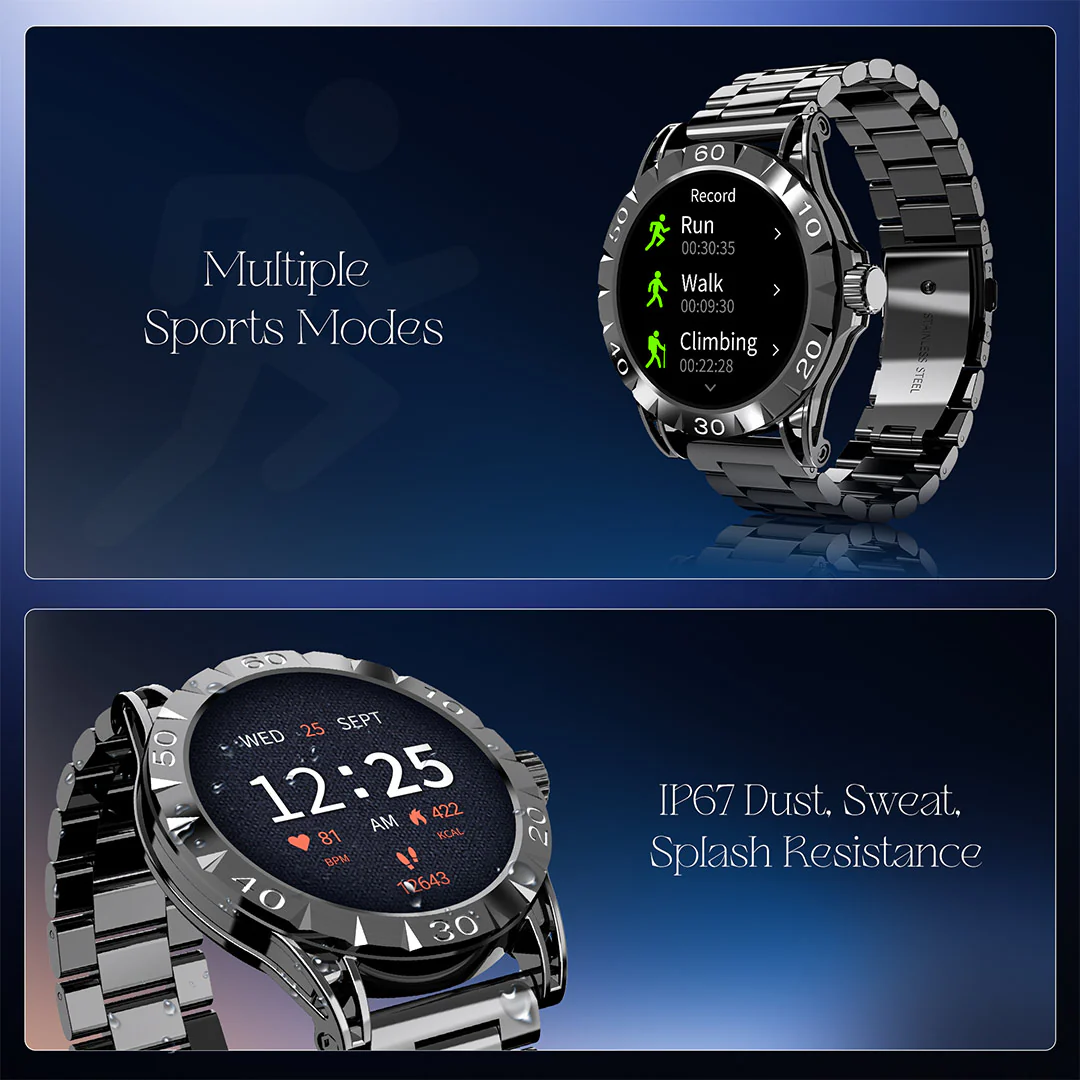 boAt Enigma Orion | Smartwatch with 1.39" HD Display, AI Voice Assistant, HR, SpO2 & Stress Monitoring, Sleep Monitor - Image 28