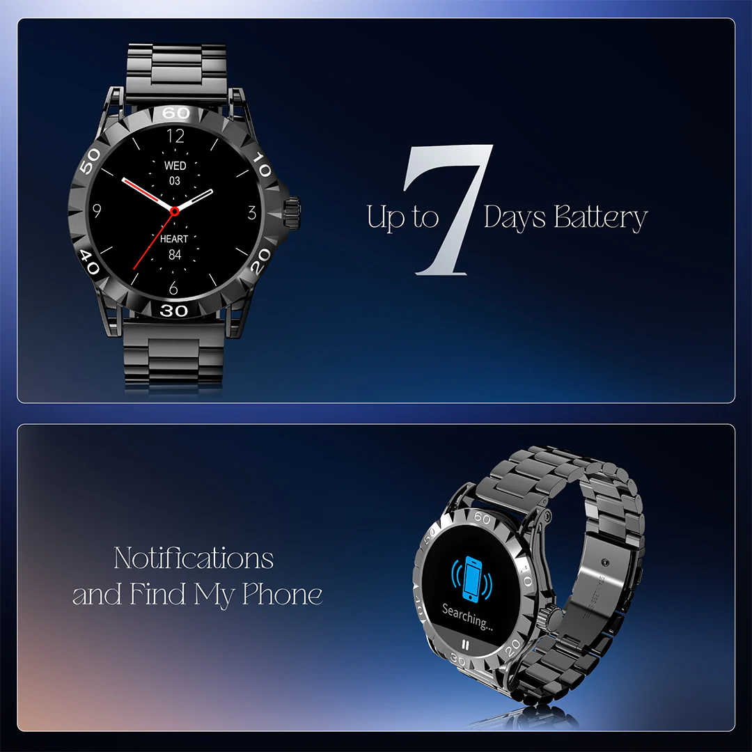boAt Enigma Orion | Smartwatch with 1.39" HD Display, AI Voice Assistant, HR, SpO2 & Stress Monitoring, Sleep Monitor - Image 29