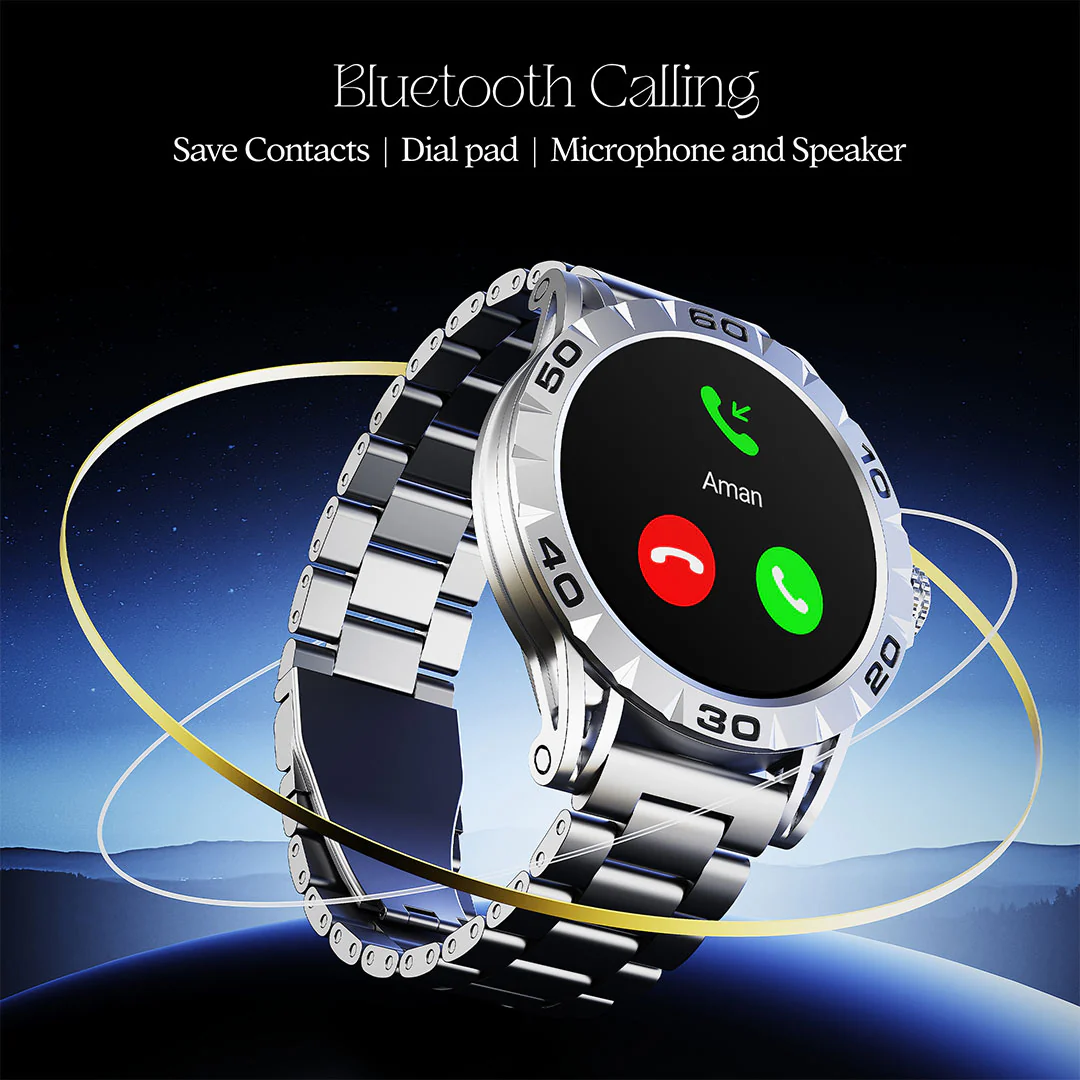 boAt Enigma Orion | Smartwatch with 1.39" HD Display, AI Voice Assistant, HR, SpO2 & Stress Monitoring, Sleep Monitor - Image 7