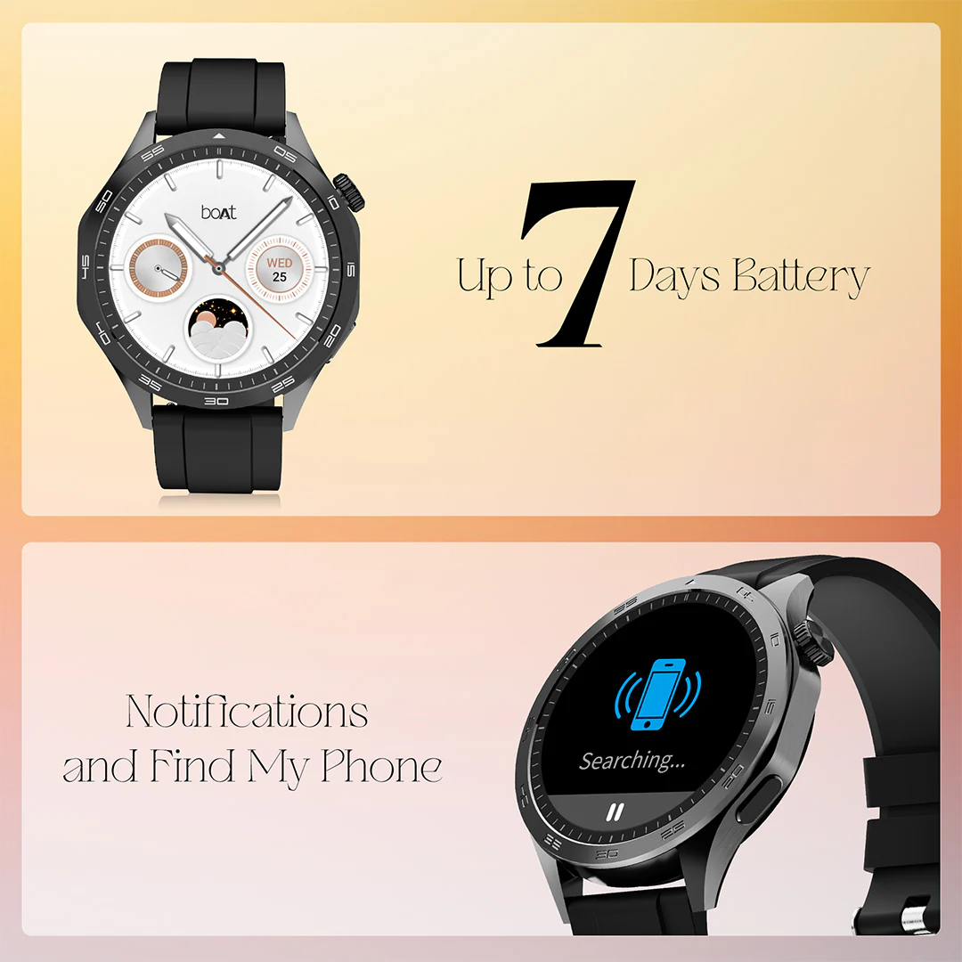 boAt Enigma Radiant  | Smartwatch with 1.43" Amoled Display, AI Voice Assistant, Multiple Watch Faces - Image 20