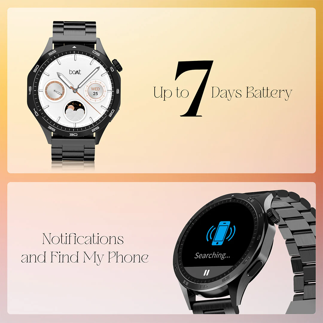 boAt Enigma Radiant  | Smartwatch with 1.43" Amoled Display, AI Voice Assistant, Multiple Watch Faces - Image 38