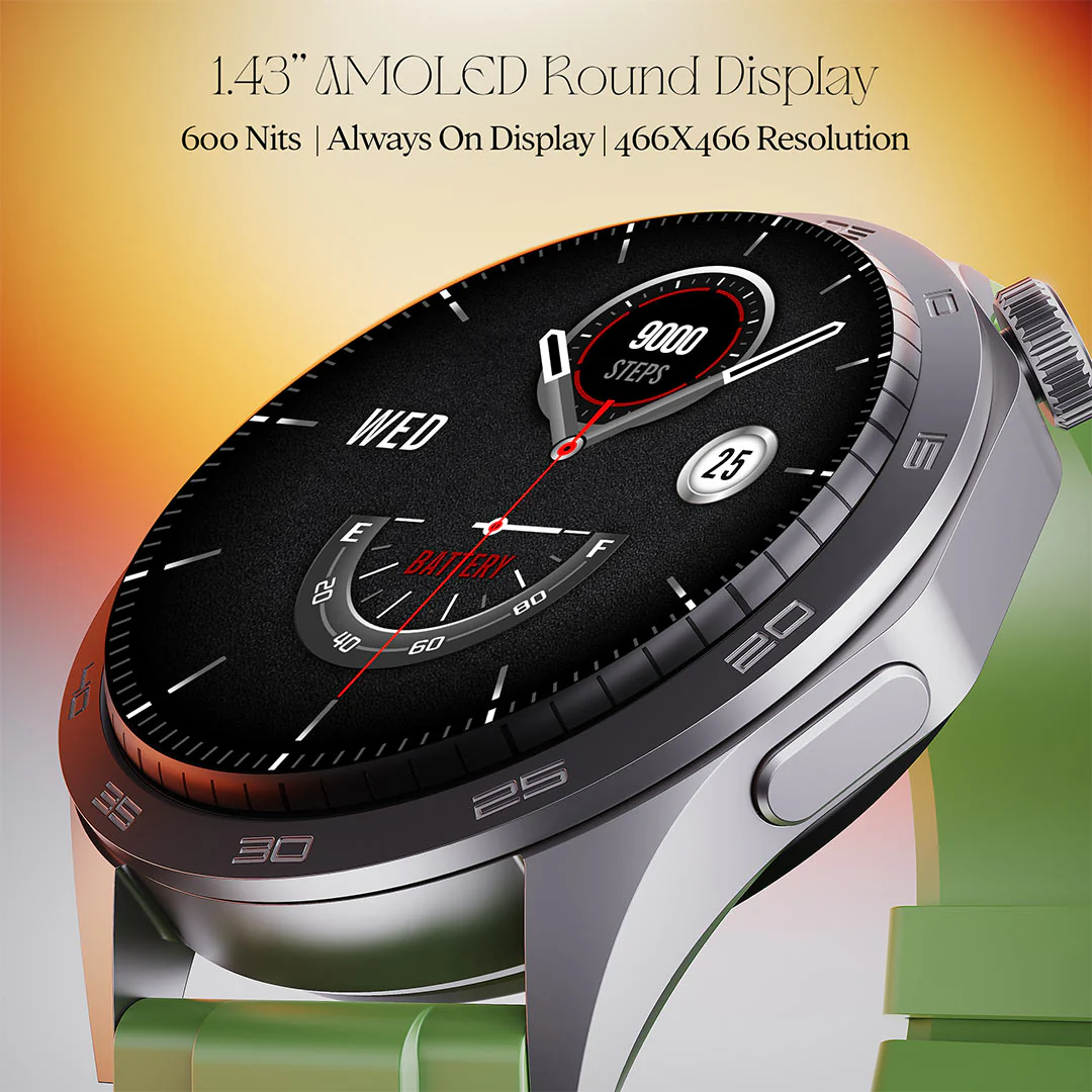boAt Enigma Radiant  | Smartwatch with 1.43" Amoled Display, AI Voice Assistant, Multiple Watch Faces - Image 5