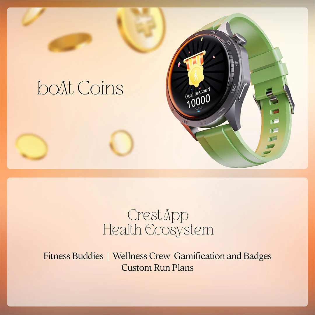 boAt Enigma Radiant  | Smartwatch with 1.43" Amoled Display, AI Voice Assistant, Multiple Watch Faces - Image 9