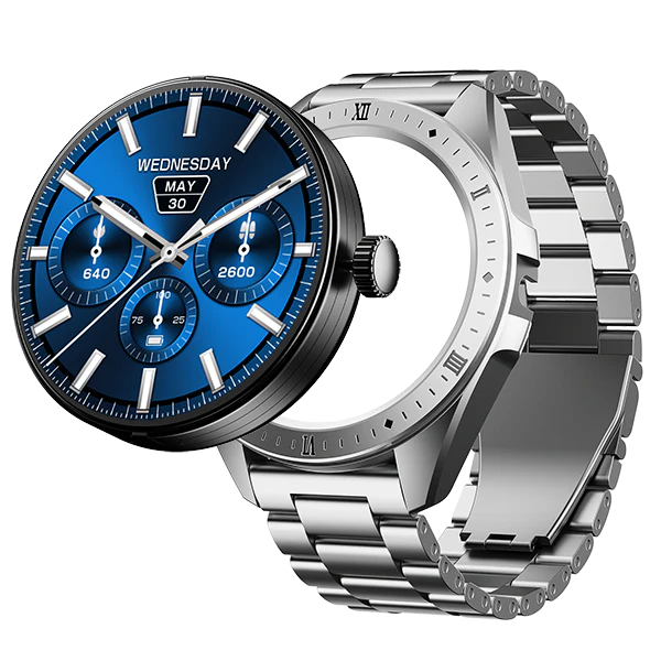 boAt Enigma Switch | Premium Luxury Smartwatch with 1.39" (3.53cm) HD Display, Switchable Case, 100+ Sports Mode, BT Calling, HR & SpO2 Monitoring - Image 2