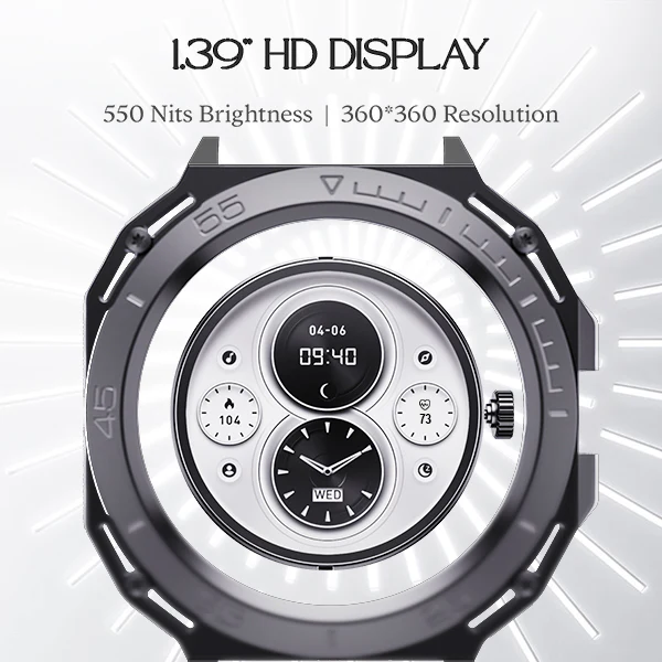 boAt Enigma Switch | Premium Luxury Smartwatch with 1.39" (3.53cm) HD Display, Switchable Case, 100+ Sports Mode, BT Calling, HR & SpO2 Monitoring - Image 3