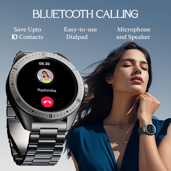 boAt Enigma Switch | Premium Luxury Smartwatch with 1.39" (3.53cm) HD Display, Switchable Case, 100+ Sports Mode, BT Calling, HR & SpO2 Monitoring - Image 4