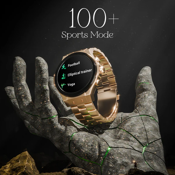 boAt Enigma X400 | Smartwatch with 1.45" Round AMOLED Display, 100+ Sports Modes, HR, SpO2, & Stress Monitoring - Image 13