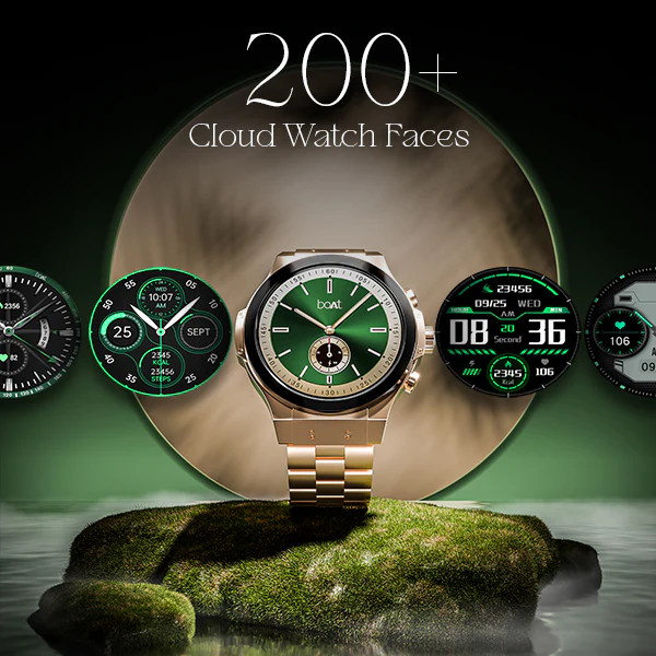 boAt Enigma X400 | Smartwatch with 1.45" Round AMOLED Display, 100+ Sports Modes, HR, SpO2, & Stress Monitoring - Image 14