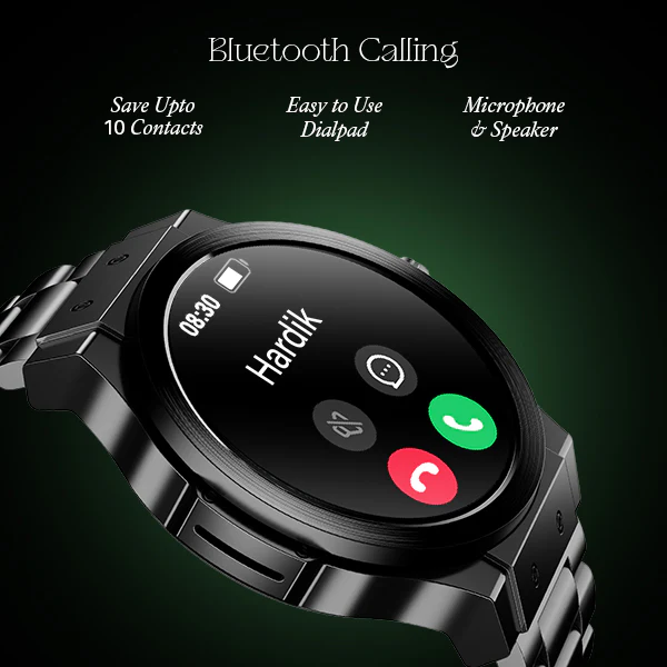 boAt Enigma X400 | Smartwatch with 1.45" Round AMOLED Display, 100+ Sports Modes, HR, SpO2, & Stress Monitoring - Image 9