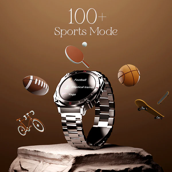 boAt Enigma X500 | Smartwatch with 1.43" (3.63 cm) AMOLED Round Display, BT Calling, 100+ Watch Faces, 100+ Sports Modes - Image 14