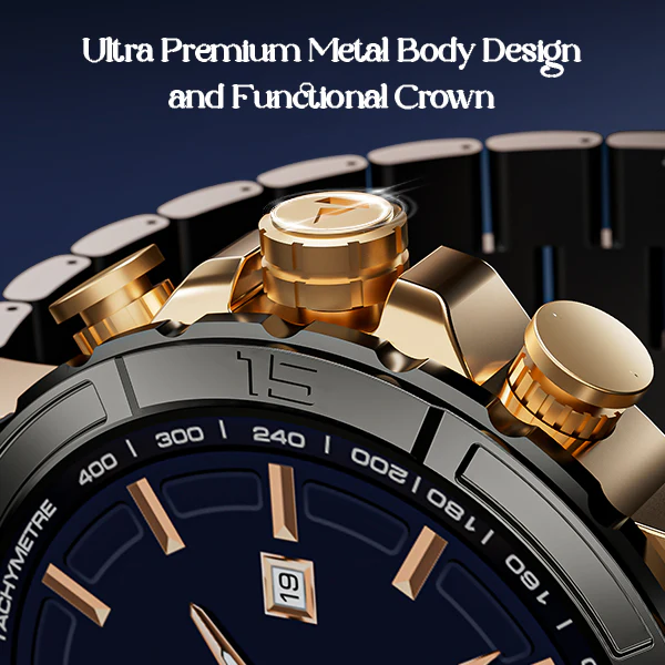 boAt Enigma X700 | Luxury Smartwatch with 1.52" AMOLED Display, 100+ Watch Faces, 100+ Sports Modes - Image 5