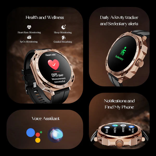 boAt Enigma Z20 | Luxury Smartwatch with 1.51" Round HD Display, IP68 Water & Dust Resistance, Multiple Sports Modes - Image 10