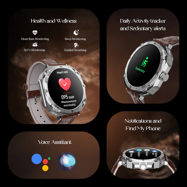 boAt Enigma Z20 | Luxury Smartwatch with 1.51" Round HD Display, IP68 Water & Dust Resistance, Multiple Sports Modes - Image 18