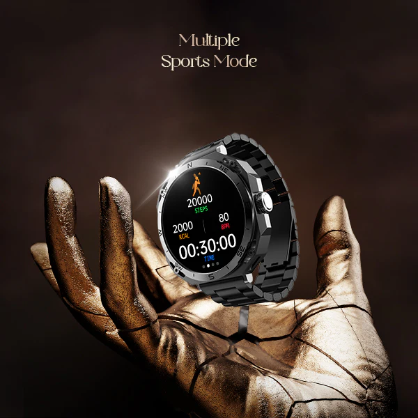 boAt Enigma Z20 | Luxury Smartwatch with 1.51" Round HD Display, IP68 Water & Dust Resistance, Multiple Sports Modes - Image 24