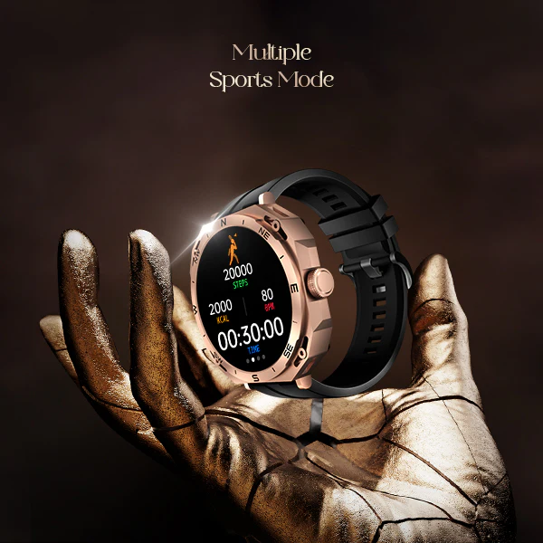 boAt Enigma Z20 | Luxury Smartwatch with 1.51" Round HD Display, IP68 Water & Dust Resistance, Multiple Sports Modes - Image 8