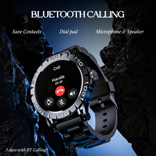 boAt Enigma Z30 | Smartwatch with 1.39" TFT Display, BT Calling, 100+ Watch Faces, Luxurious Metal Body - Image 10