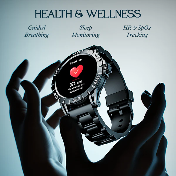 boAt Enigma Z30 | Smartwatch with 1.39" TFT Display, BT Calling, 100+ Watch Faces, Luxurious Metal Body - Image 11