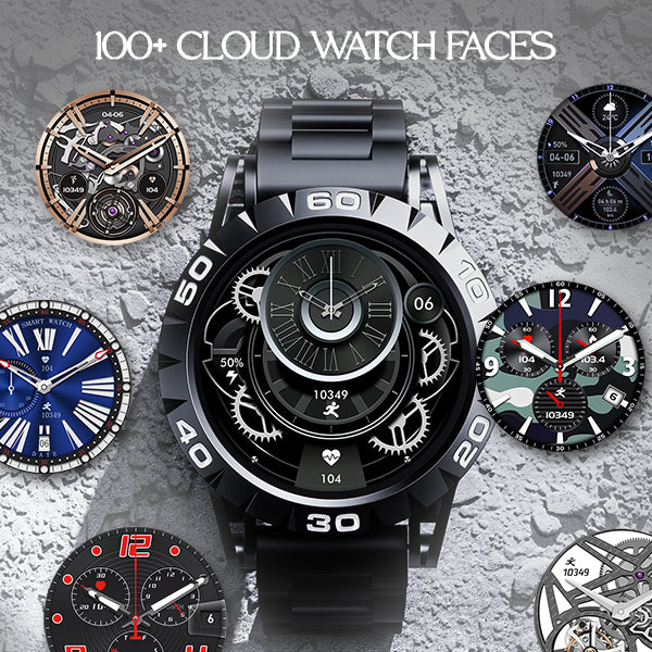 boAt Enigma Z30 | Smartwatch with 1.39" TFT Display, BT Calling, 100+ Watch Faces, Luxurious Metal Body - Image 13