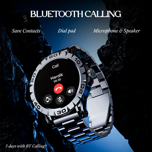 boAt Enigma Z30 | Smartwatch with 1.39" TFT Display, BT Calling, 100+ Watch Faces, Luxurious Metal Body - Image 17