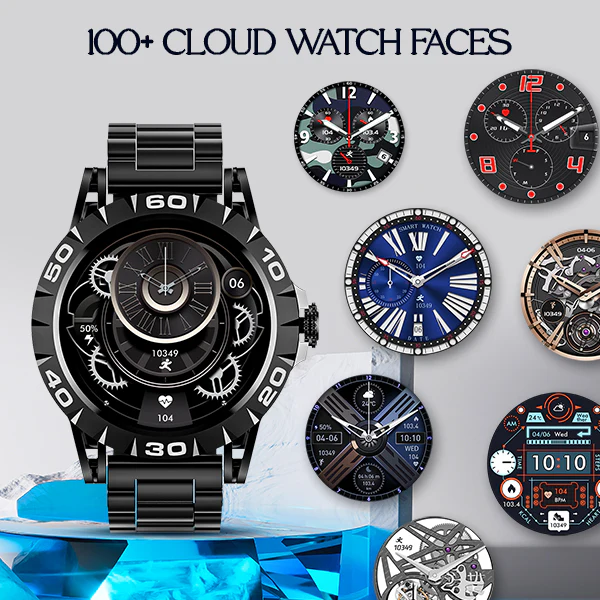 boAt Enigma Z30 | Smartwatch with 1.39" TFT Display, BT Calling, 100+ Watch Faces, Luxurious Metal Body - Image 5