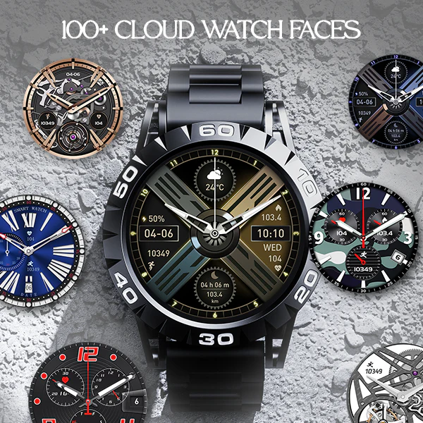 boAt Enigma Z30 | Smartwatch with 1.39" TFT Display, BT Calling, 100+ Watch Faces, Luxurious Metal Body - Image 6