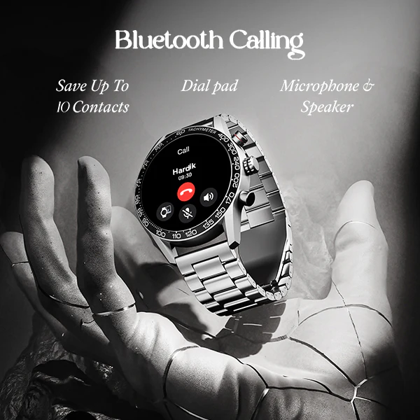boAt Enigma Z40 | Luxury Smartwatch with 1.32" Round TFT Display, IP67 Splash & Sweat Resistance, SpO2 & Sleep Monitoring - Image 22