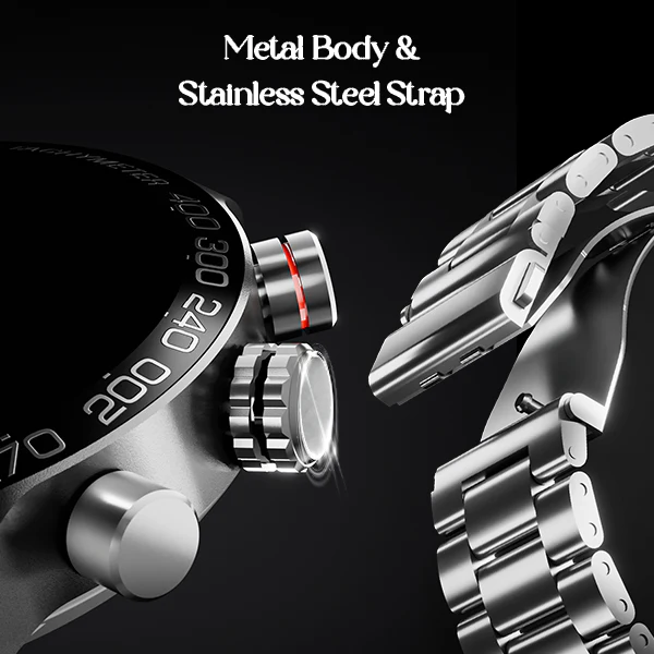 boAt Enigma Z40 | Luxury Smartwatch with 1.32" Round TFT Display, IP67 Splash & Sweat Resistance, SpO2 & Sleep Monitoring - Image 25