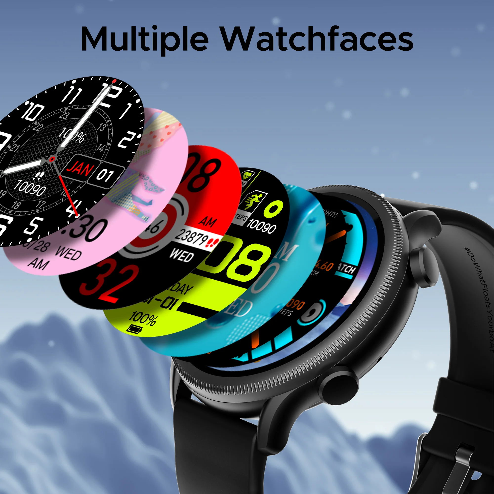 boAt Flash Plus | Smartwatch with 1.39" (3.53cm)  HD, BT Calling, Heart Rate, SpO2 & Sleep Monitoring - Image 12