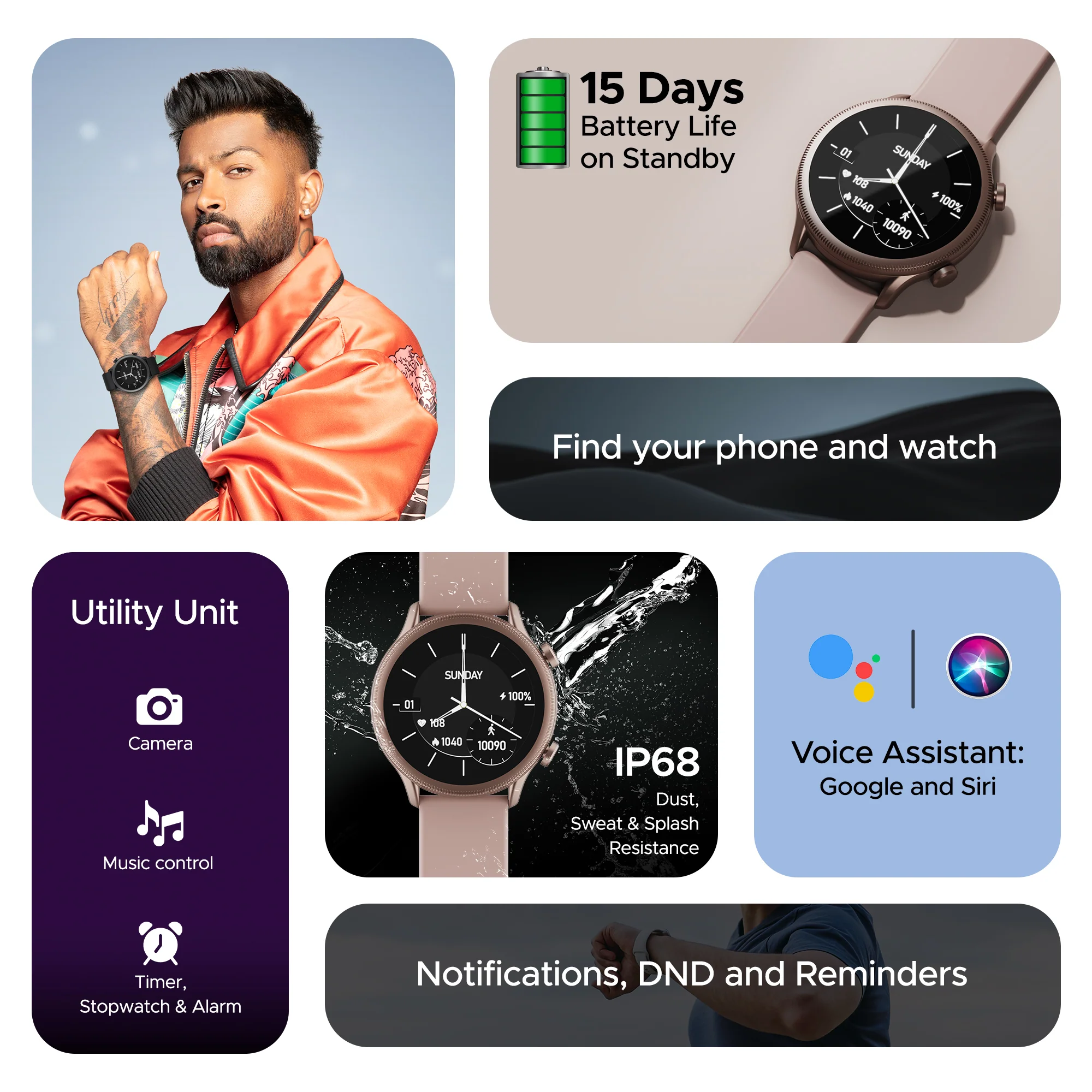 boAt Flash Plus | Smartwatch with 1.39" (3.53cm)  HD, BT Calling, Heart Rate, SpO2 & Sleep Monitoring - Image 13