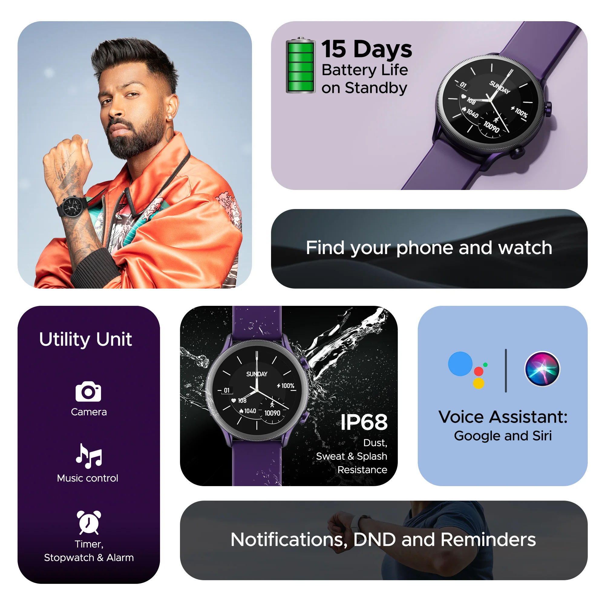 boAt Flash Plus | Smartwatch with 1.39" (3.53cm)  HD, BT Calling, Heart Rate, SpO2 & Sleep Monitoring - Image 14