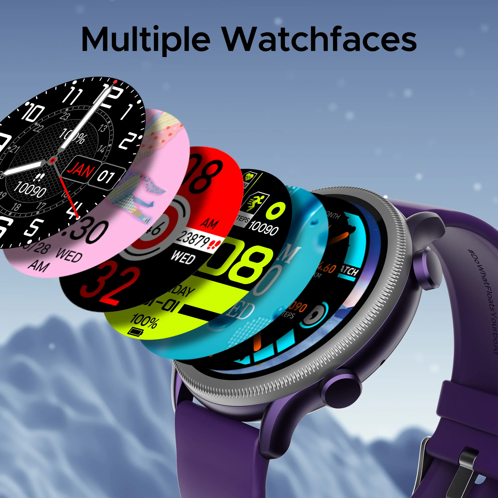 boAt Flash Plus | Smartwatch with 1.39" (3.53cm)  HD, BT Calling, Heart Rate, SpO2 & Sleep Monitoring - Image 16