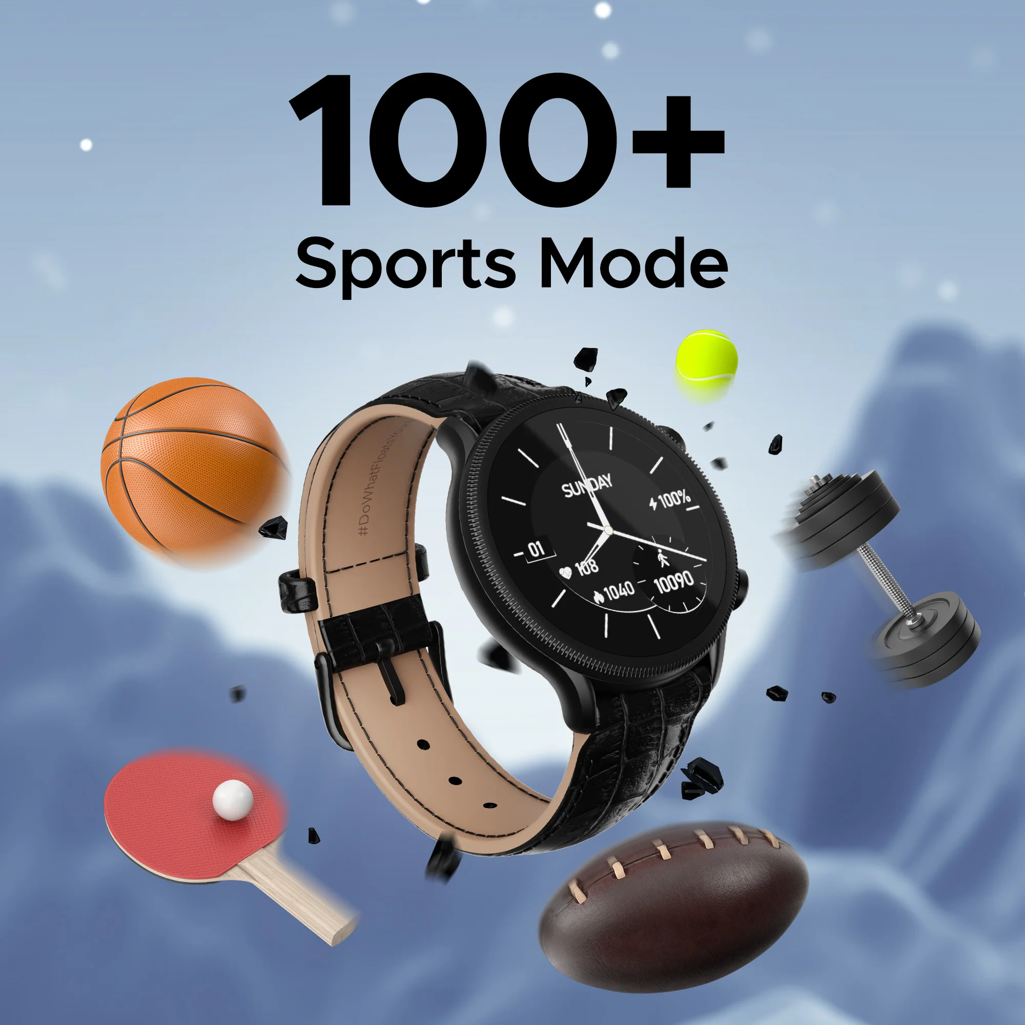 boAt Flash Plus | Smartwatch with 1.39" (3.53cm)  HD, BT Calling, Heart Rate, SpO2 & Sleep Monitoring - Image 6
