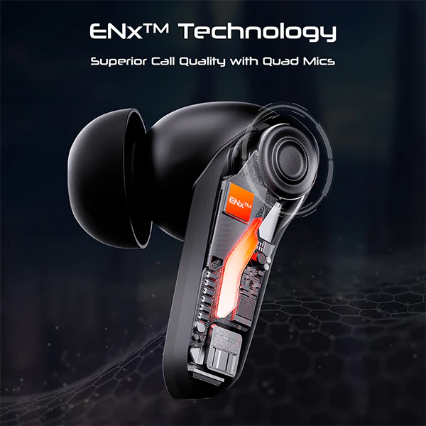 boAt Immortal 100 | Bluetooth Gaming Wireless Earbuds with BEAST™ Mode, IWP Technology, ENx™ Technology, 30 Hours Playback - Image 6