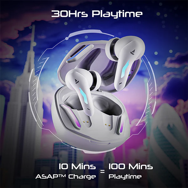 boAt Immortal 100 | Bluetooth Gaming Wireless Earbuds with BEAST™ Mode, IWP Technology, ENx™ Technology, 30 Hours Playback - Image 8