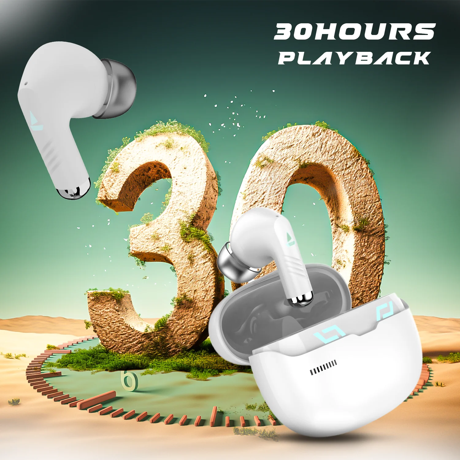 boAt Immortal 101 | True Wireless Gaming Earbuds with 30 Hours Playback, Blazing LED Lights, BEAST™️Mode, ASAP™ Charge - Image 3
