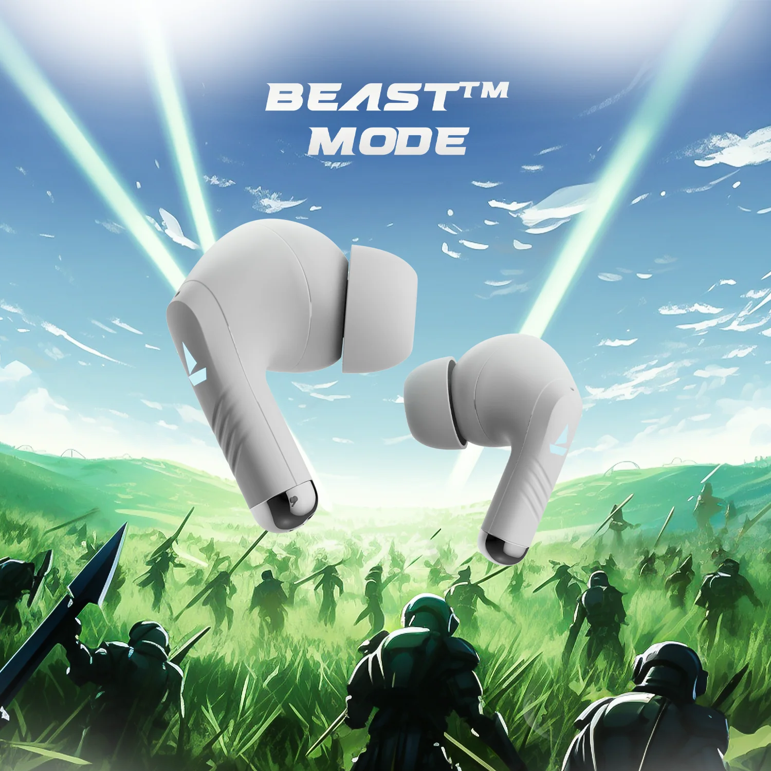 boAt Immortal 101 | True Wireless Gaming Earbuds with 30 Hours Playback, Blazing LED Lights, BEAST™️Mode, ASAP™ Charge - Image 4
