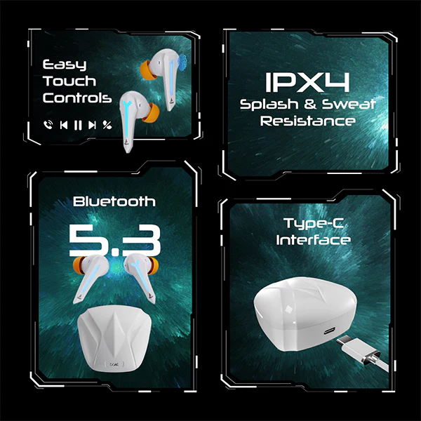 boAt Immortal 111 | Bluetooth Gaming Wireless Earbuds with BEAST™️Mode, ENx™ Technology, ASAP™ Charge, Bluetooth v5.3 - Image 10