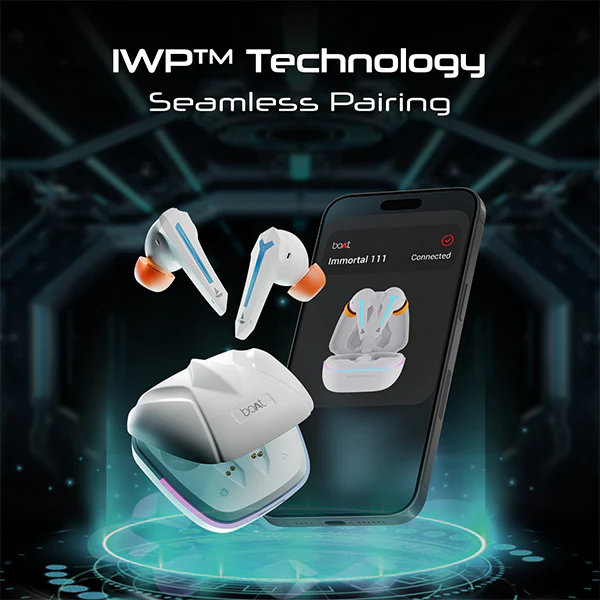boAt Immortal 111 | Bluetooth Gaming Wireless Earbuds with BEAST™️Mode, ENx™ Technology, ASAP™ Charge, Bluetooth v5.3 - Image 11