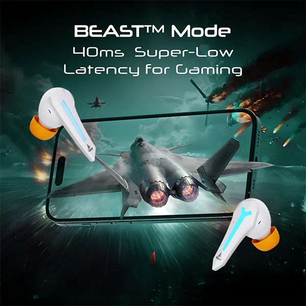 boAt Immortal 111 | Bluetooth Gaming Wireless Earbuds with BEAST™️Mode, ENx™ Technology, ASAP™ Charge, Bluetooth v5.3 - Image 13