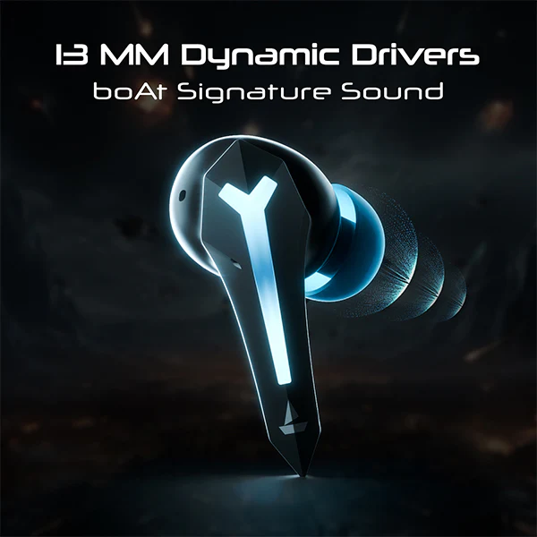 boAt Immortal 111 | Bluetooth Gaming Wireless Earbuds with BEAST™️Mode, ENx™ Technology, ASAP™ Charge, Bluetooth v5.3 - Image 6