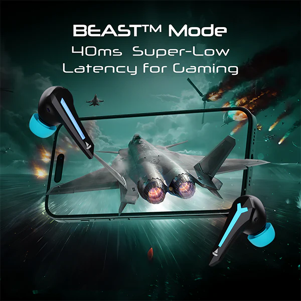 boAt Immortal 111 | Bluetooth Gaming Wireless Earbuds with BEAST™️Mode, ENx™ Technology, ASAP™ Charge, Bluetooth v5.3 - Image 9